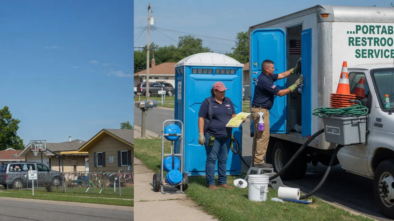 Portable Toilet Rental in Tustin, MI near me